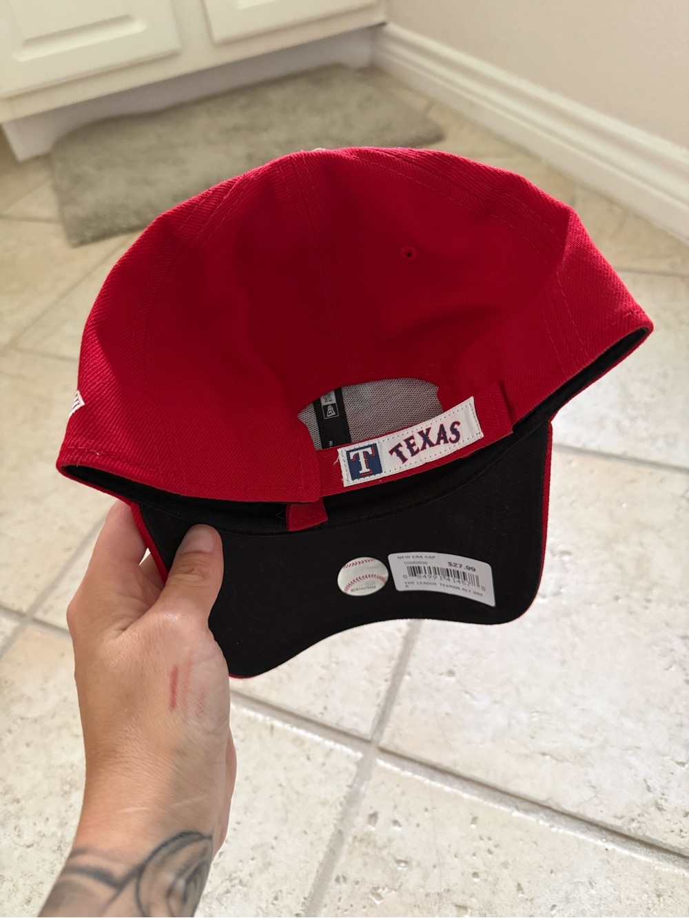 Texas Rangers Hat - Picture 6 of 6